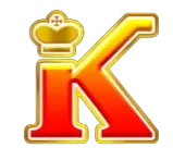 King card symbol with desert styling